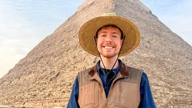 La leyenda negra de la pirámide que visitó Mr. Beast
