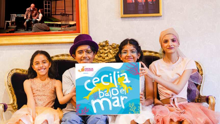 Obra de teatro “Cecilia Bajo El Mar” de Fundación Cecilia Rivadeneira