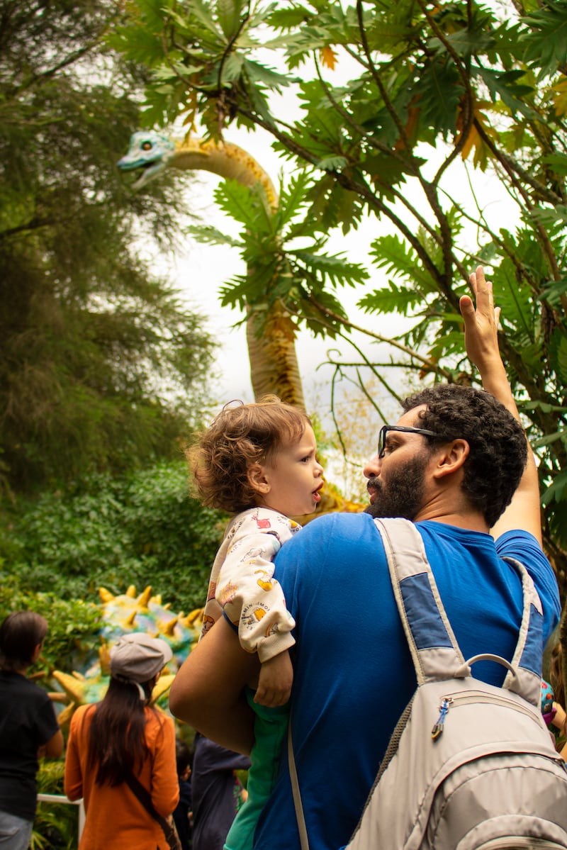 Jardín Jurásico  en Quito - Fuente: Boletín de Prensa