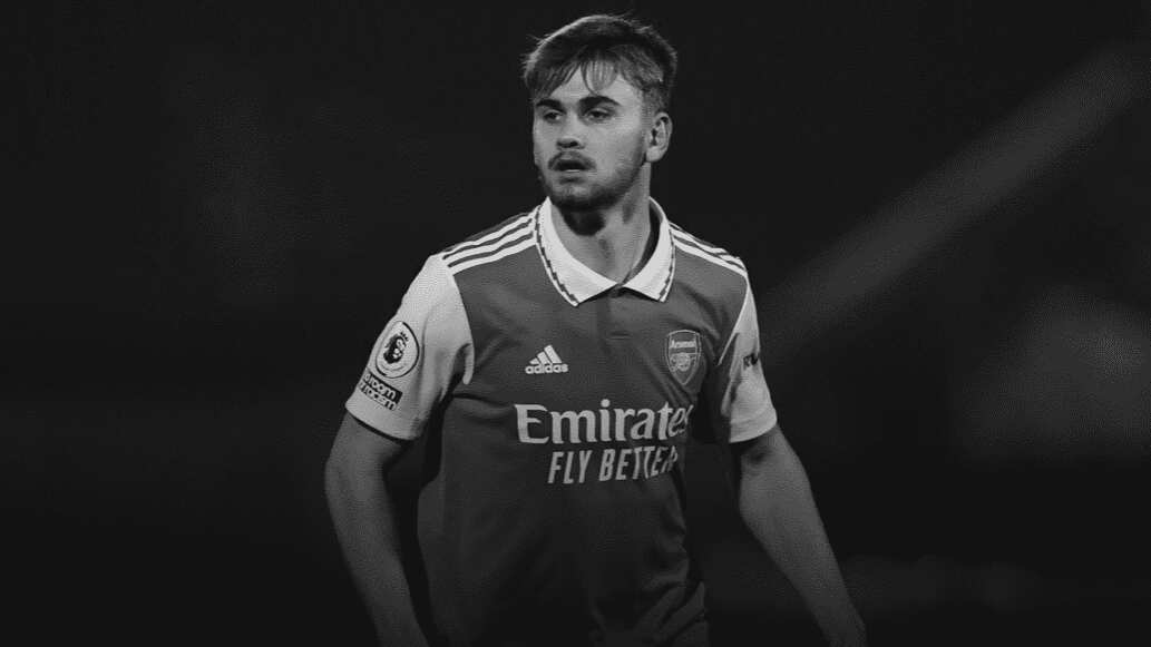 Billy Vigar con el Arsenal