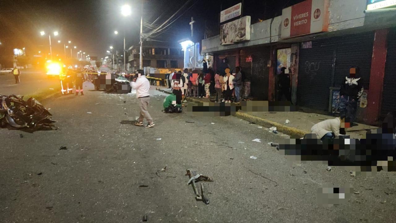 Cuatro personas, incluido un bebé, mueren en un accidente en la Panamericana Norte