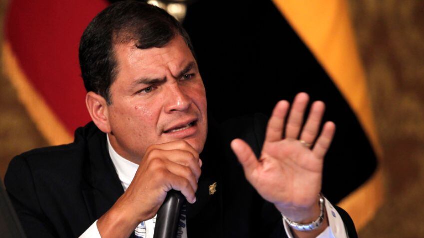 Rafael Correa, presidente de Ecuador/Internet