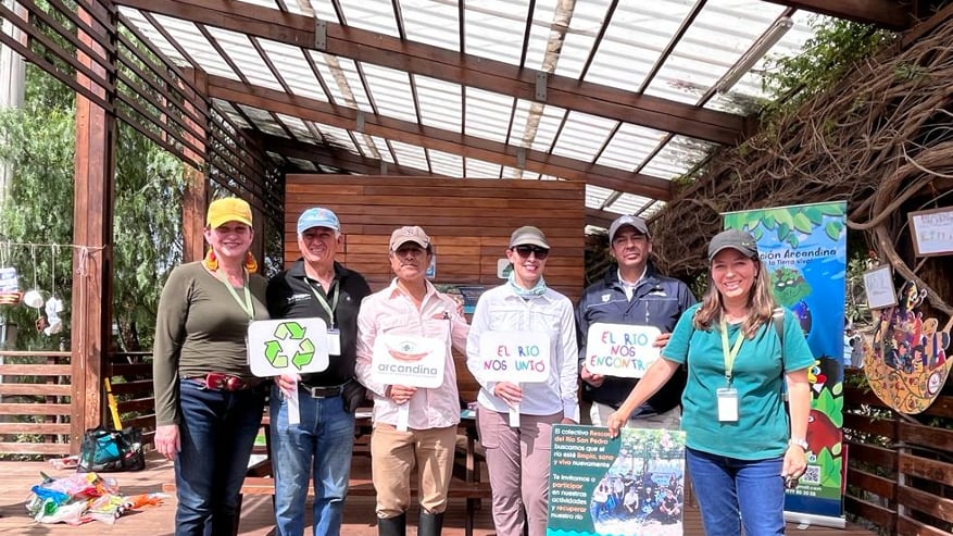 Ecuador se unió a la iniciativa internacional de limpiar ríos con motivo de la conmemoración del Día del Agua
