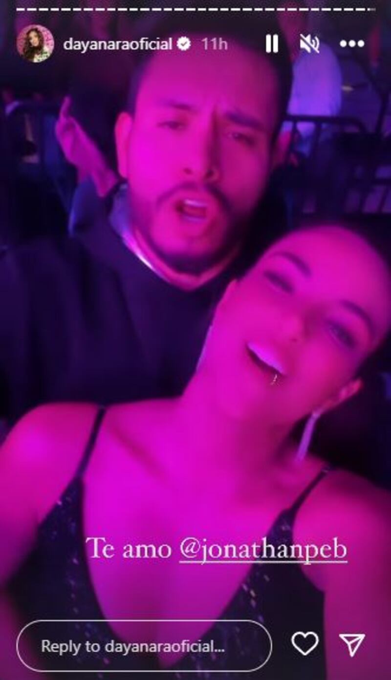 Dayanara Peralta y Jonathan Estrada