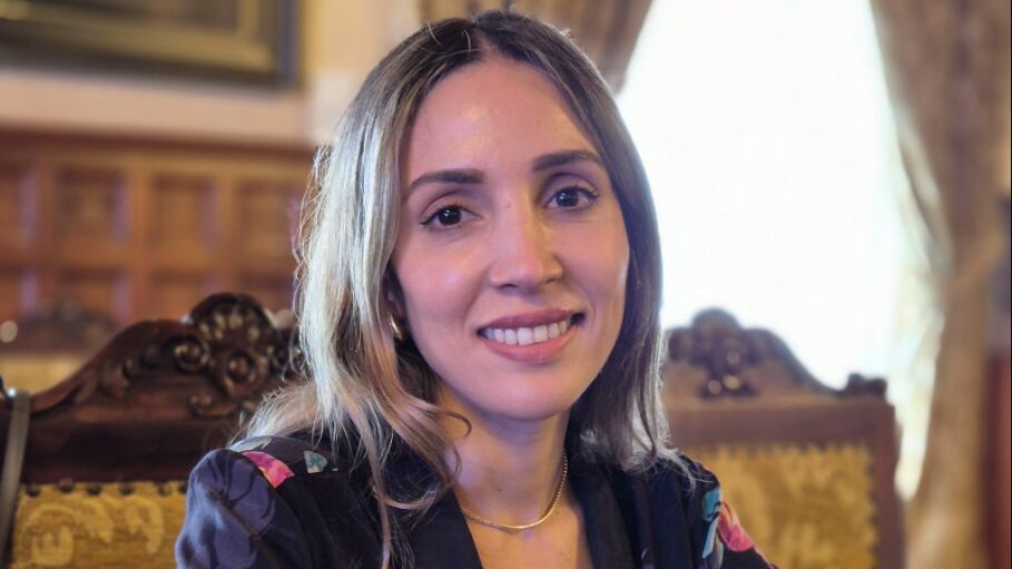 Sonsoles García ministra de la Producción, Comercio Exterior, Inversiones y Pesca