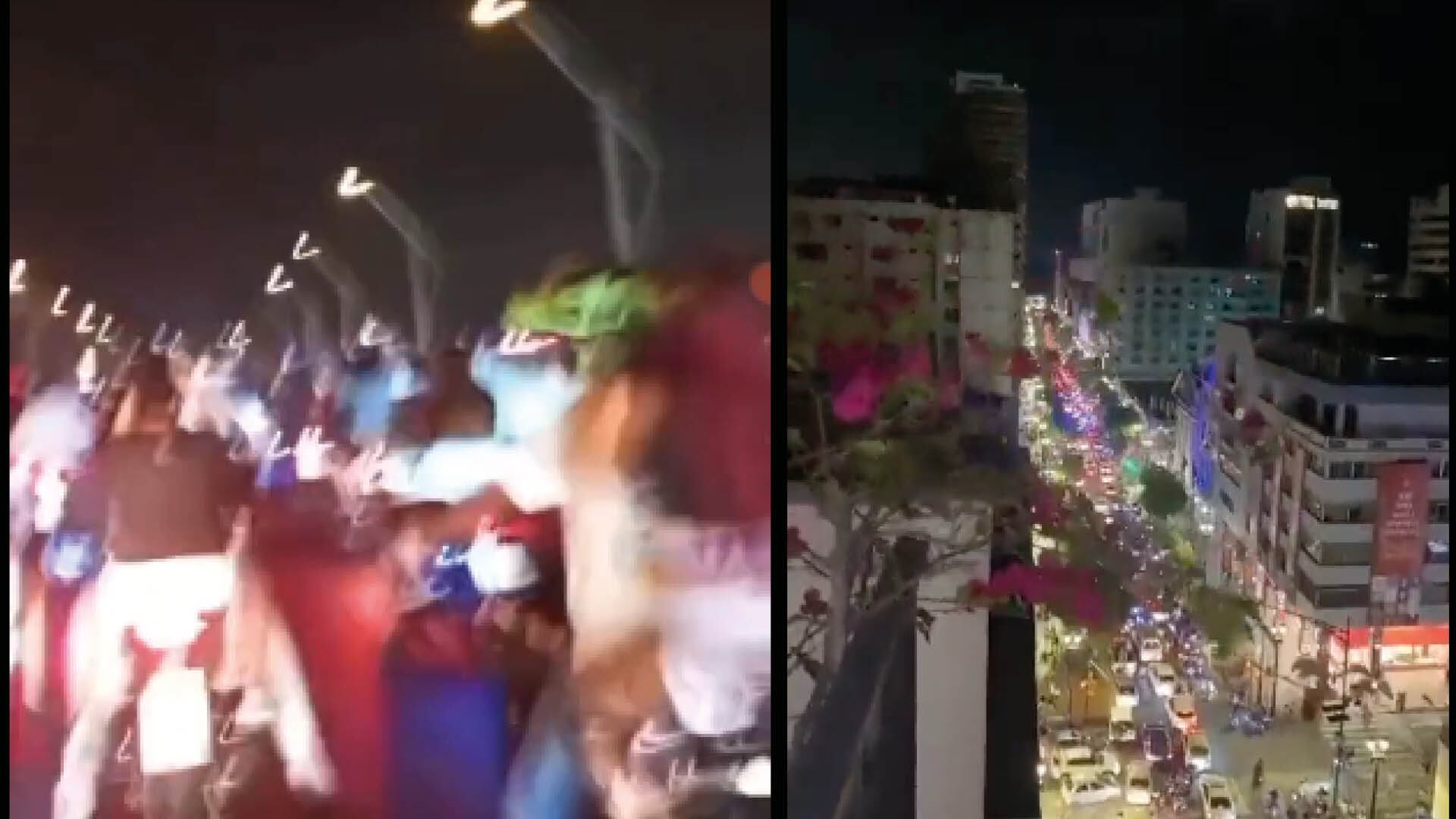 Caos en Guayaquil: Cientos de motociclistas causaron temor por Halloween