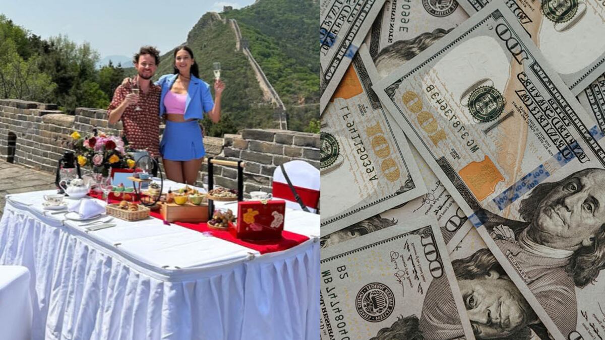 Cuánto cuesta reservar parte de la Muralla China como Luisito Comunica