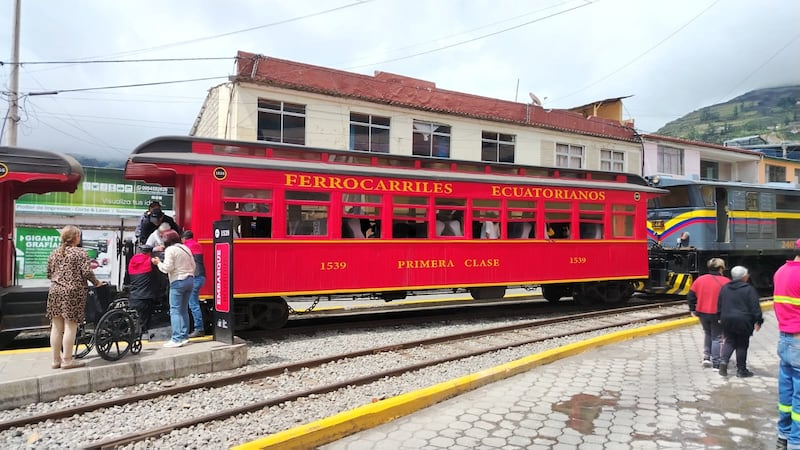 El tren Alausí–Nariz del Diablo