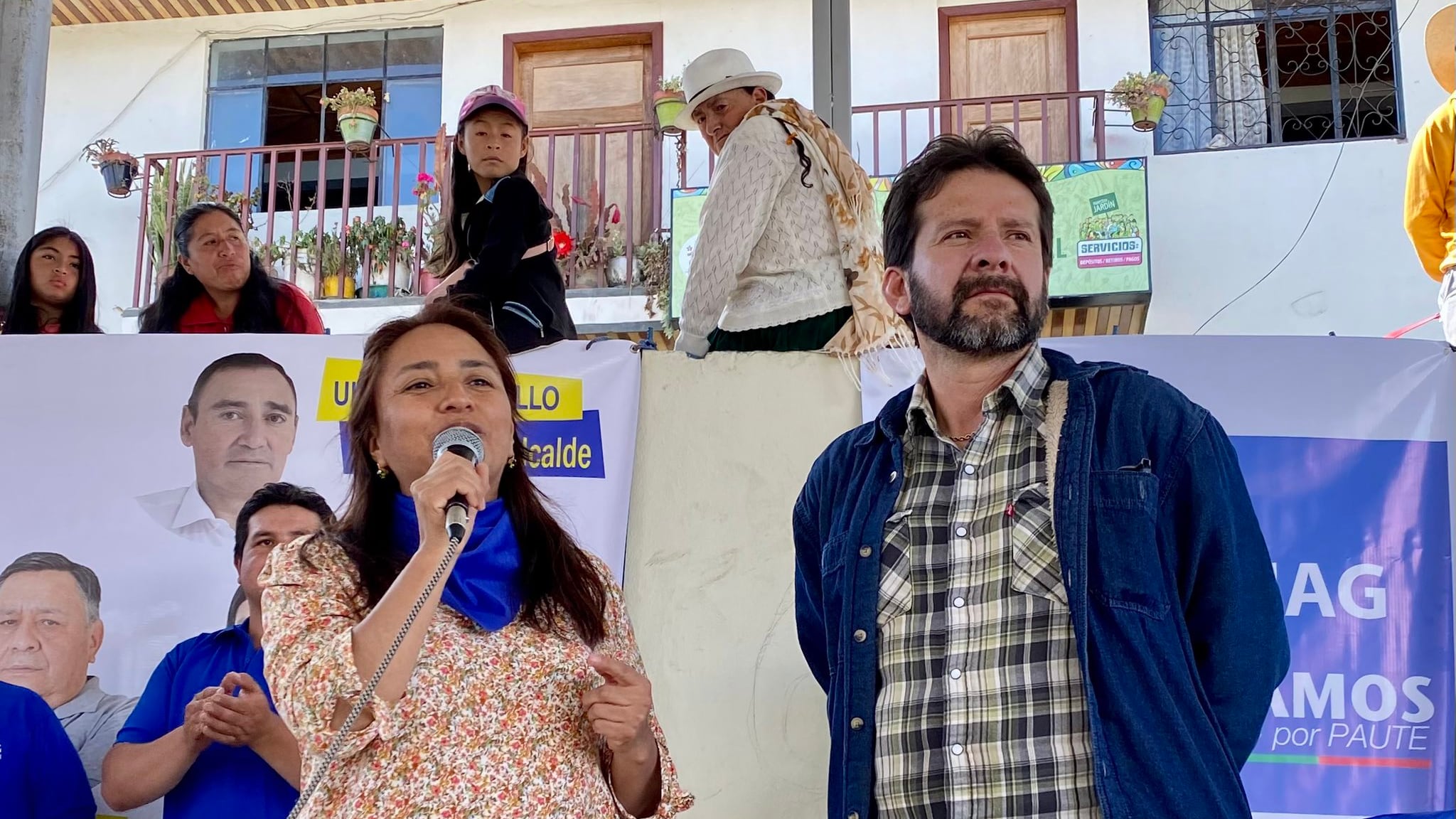 Magali Quezada, candidata a la Prefectura del Azuay en las elecciones seccionales 2023