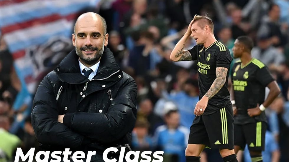 Master Class de Pep Guardiola ante el Real Madrid