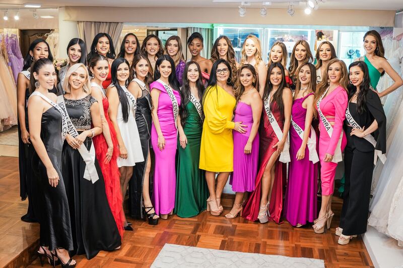 Candidatas al Miss Universo Ecuador