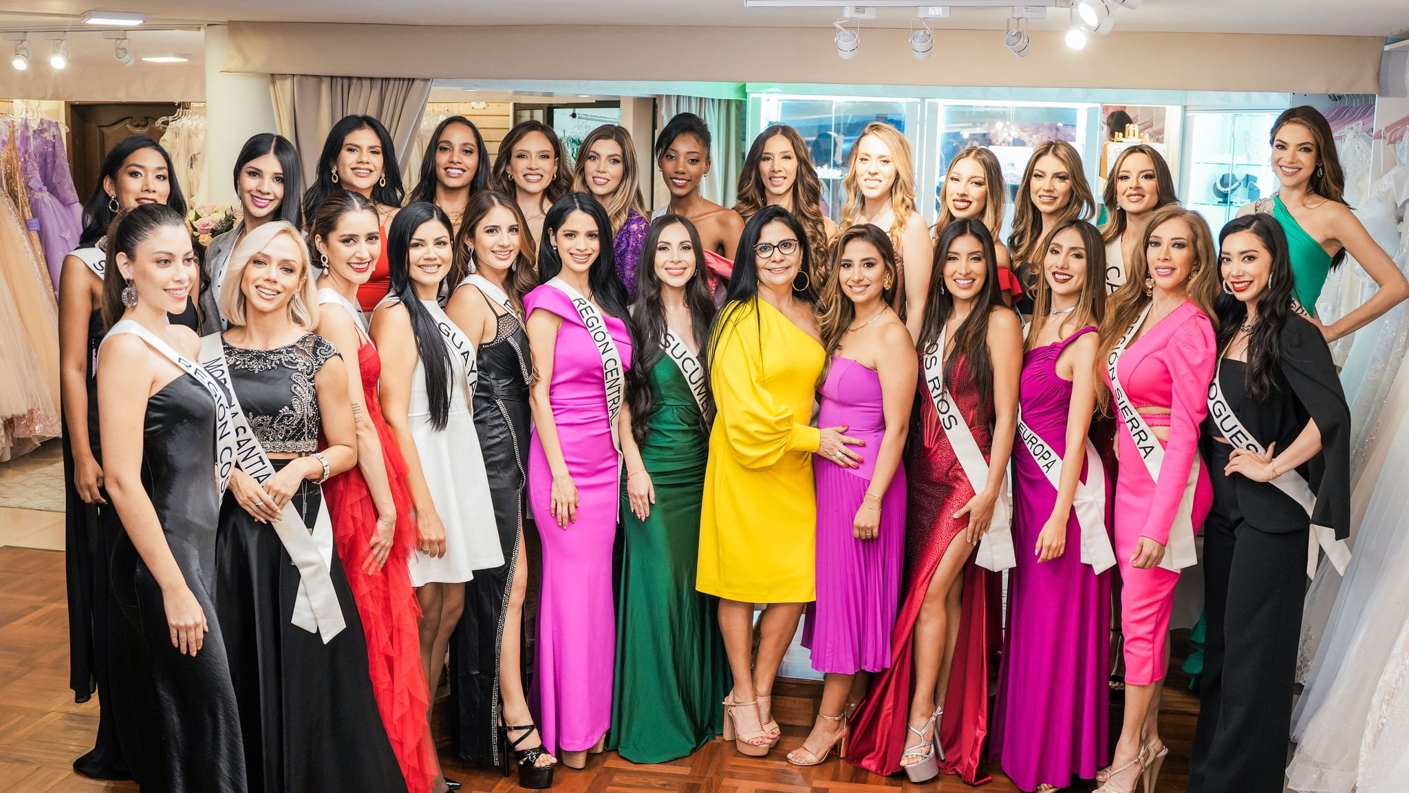 Candidatas al Miss Universo Ecuador