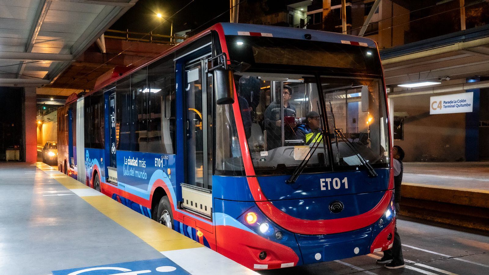 60 nuevos trolebuses 100% eléctricos