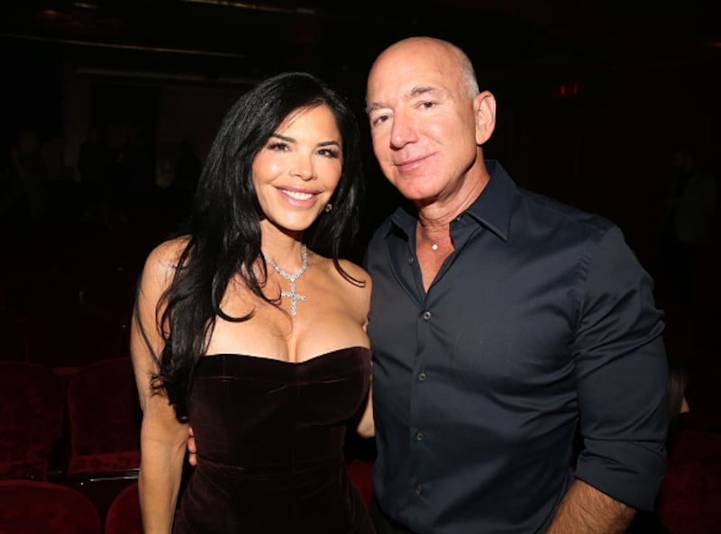 Jeff Bezos y Lauren Sánchez