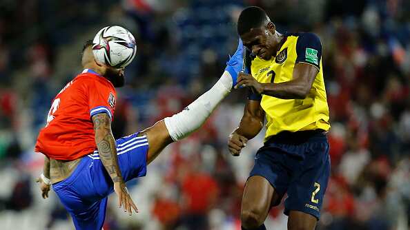 Chile vs Ecuador, noviembre del 2021.