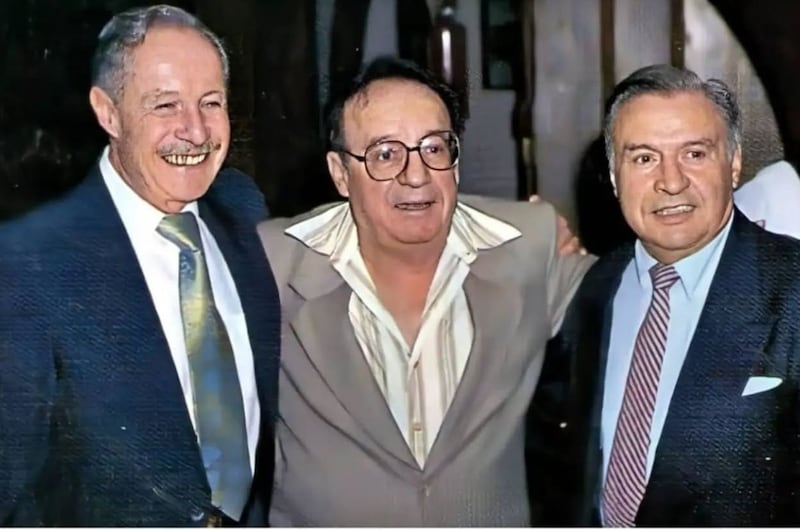 Horacio Gómez Bolaños con Chespirito