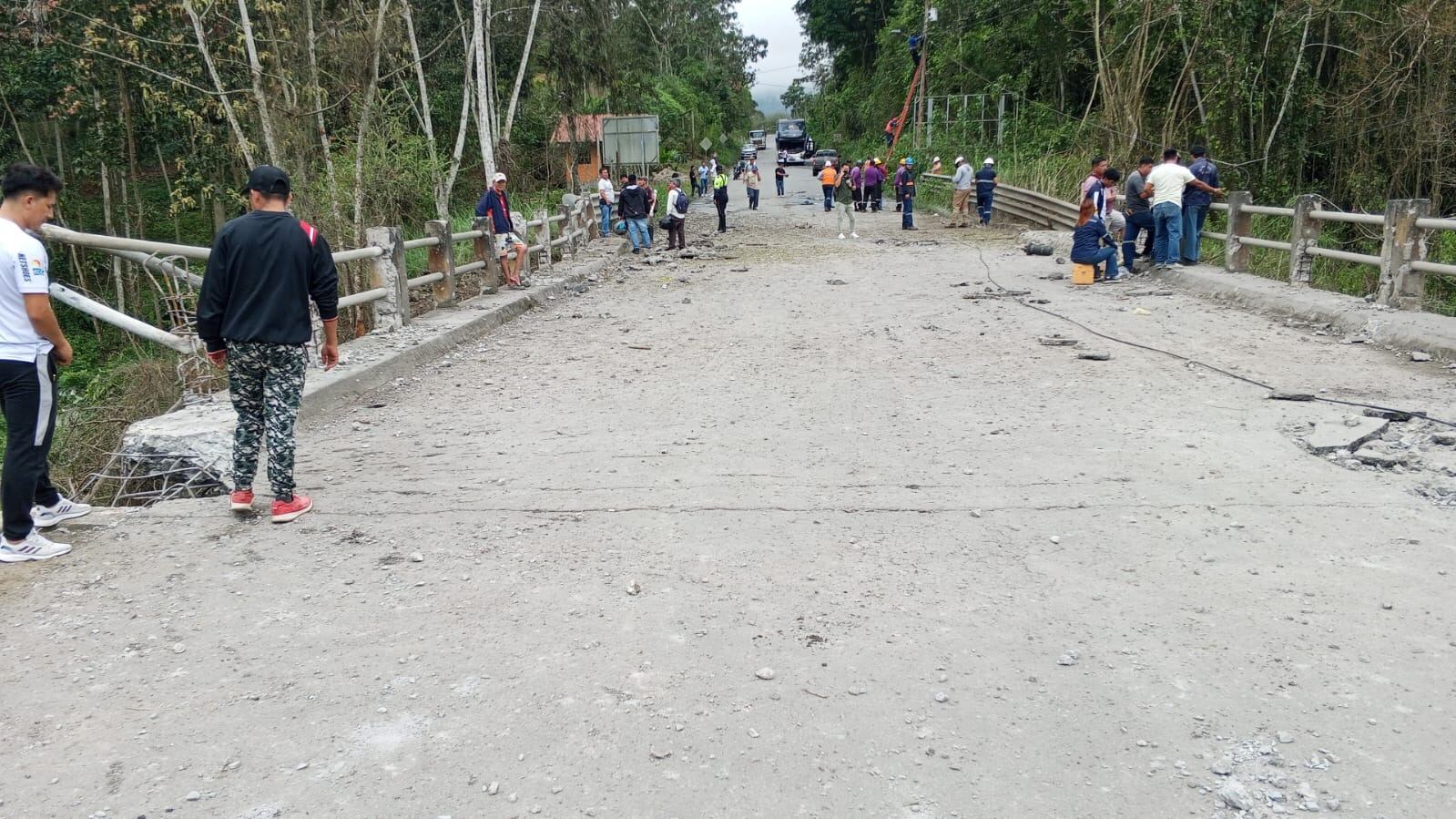 Puente Mollopongo será reemplazado temporalmente por un puente Bailey.