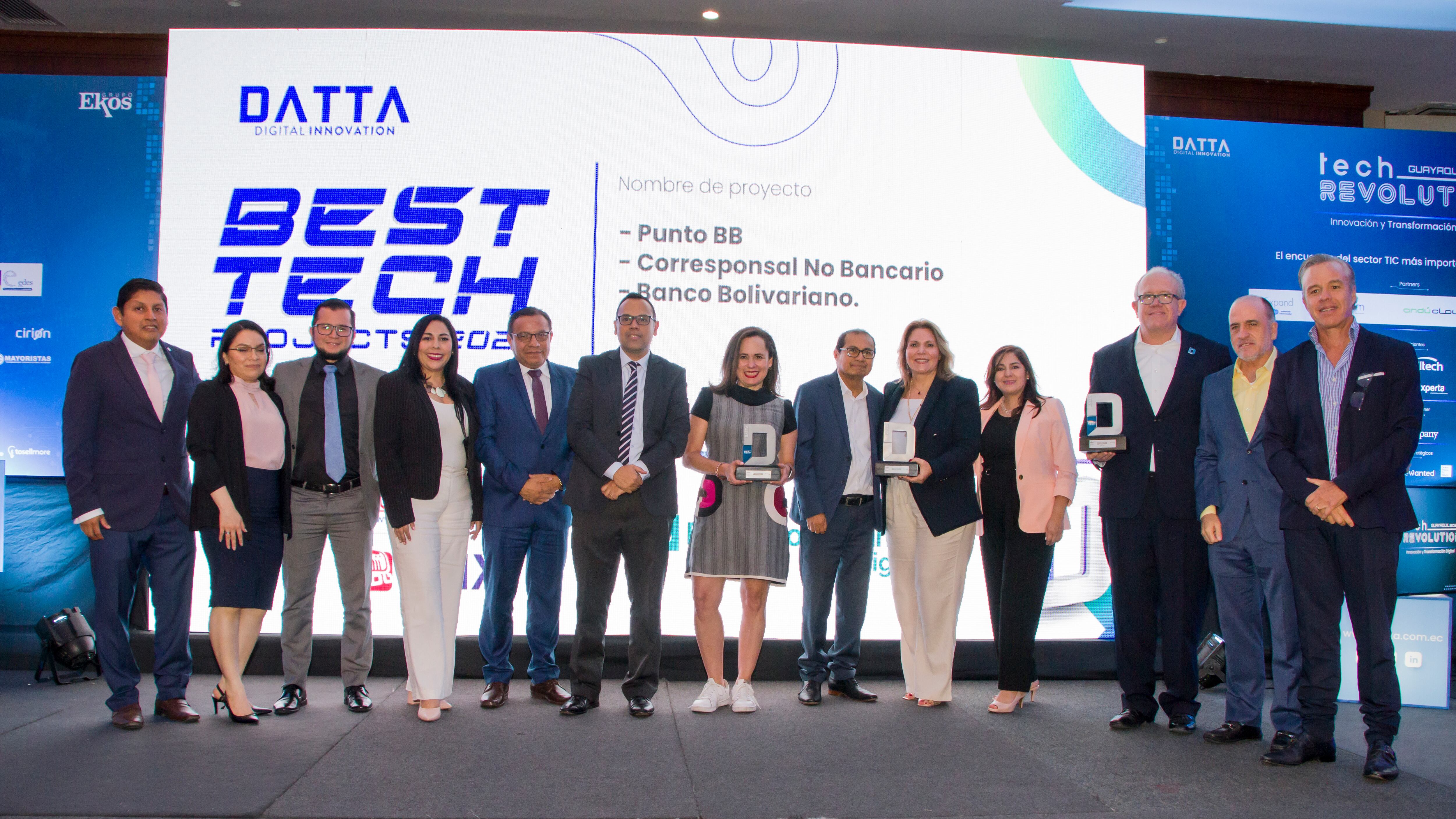 El Banco Bolivariano ha sido reconocido por su constante inversión en tecnología de vanguardia.