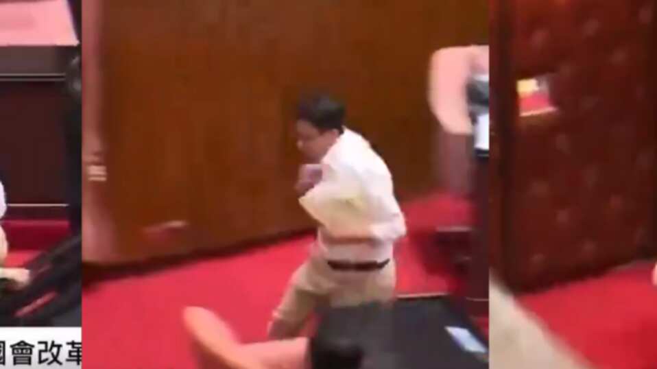 Diputado de Taiwán se robó proyecto de ley