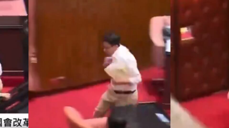Diputado de Taiwán se robó proyecto de ley