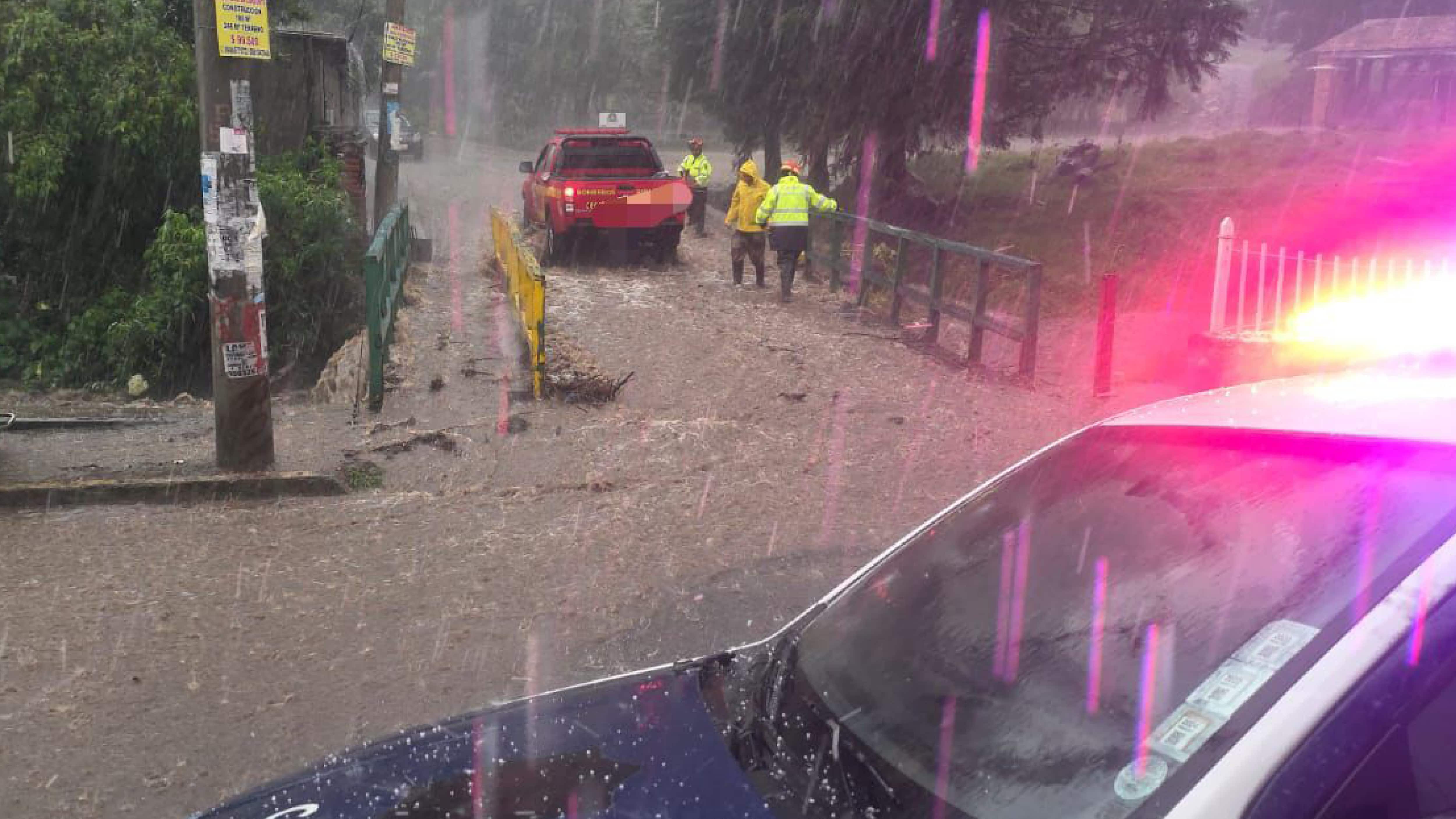 Lluvias en Quito provocan colapso de alcantarillas en varios sectores de Rumiñahui