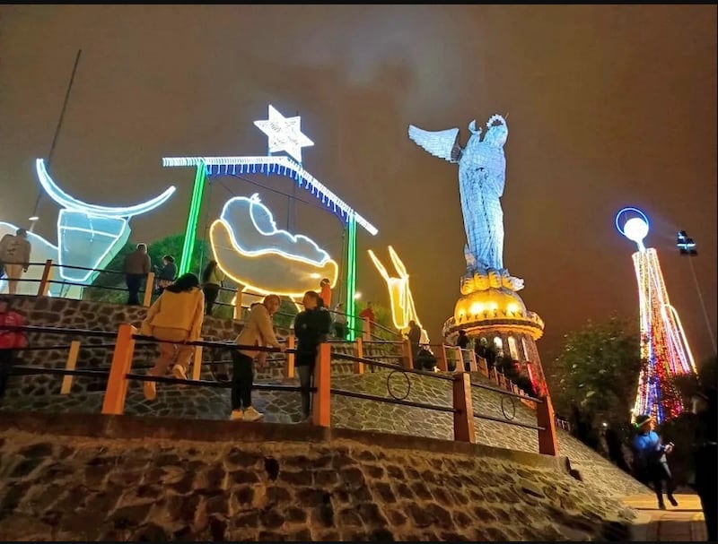Pesebre gigante de El Panecillo