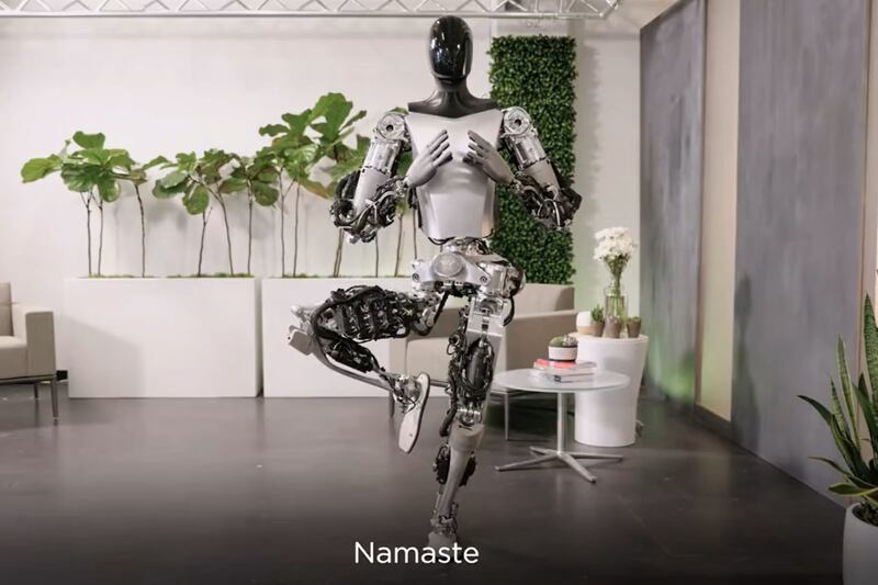 Optimus, el robot humanoide de Tesla