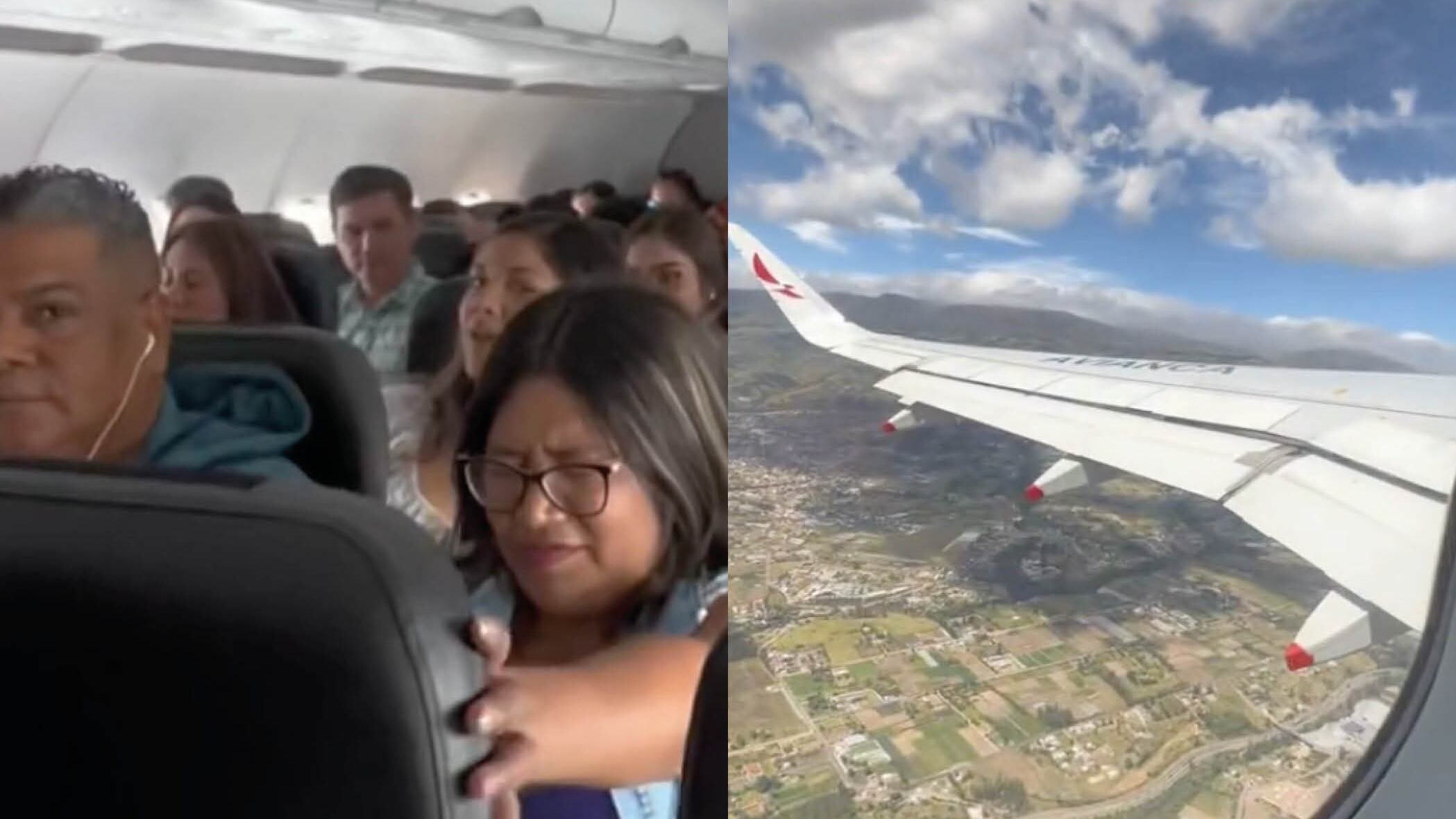 Usuario capta en video las terroríficas turbulencias que se sufre al despegar del Aeropuerto de Quito