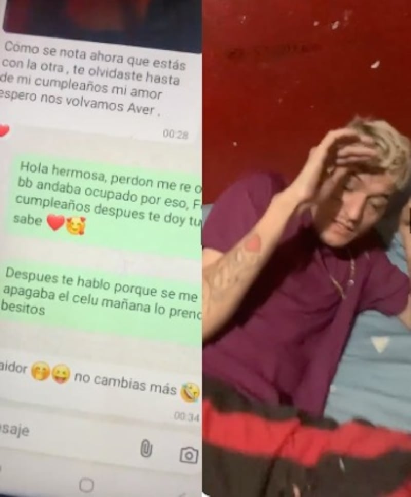 tiktoker descubre infidelidad