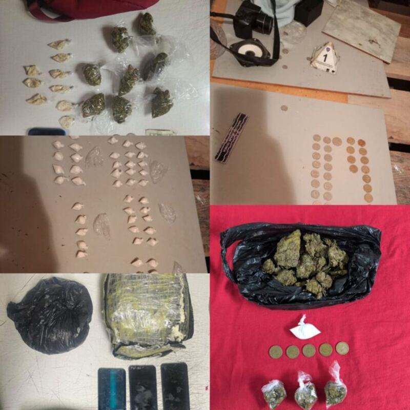 Más de 42.000 dosis de droga incautadas en operativos en Quito