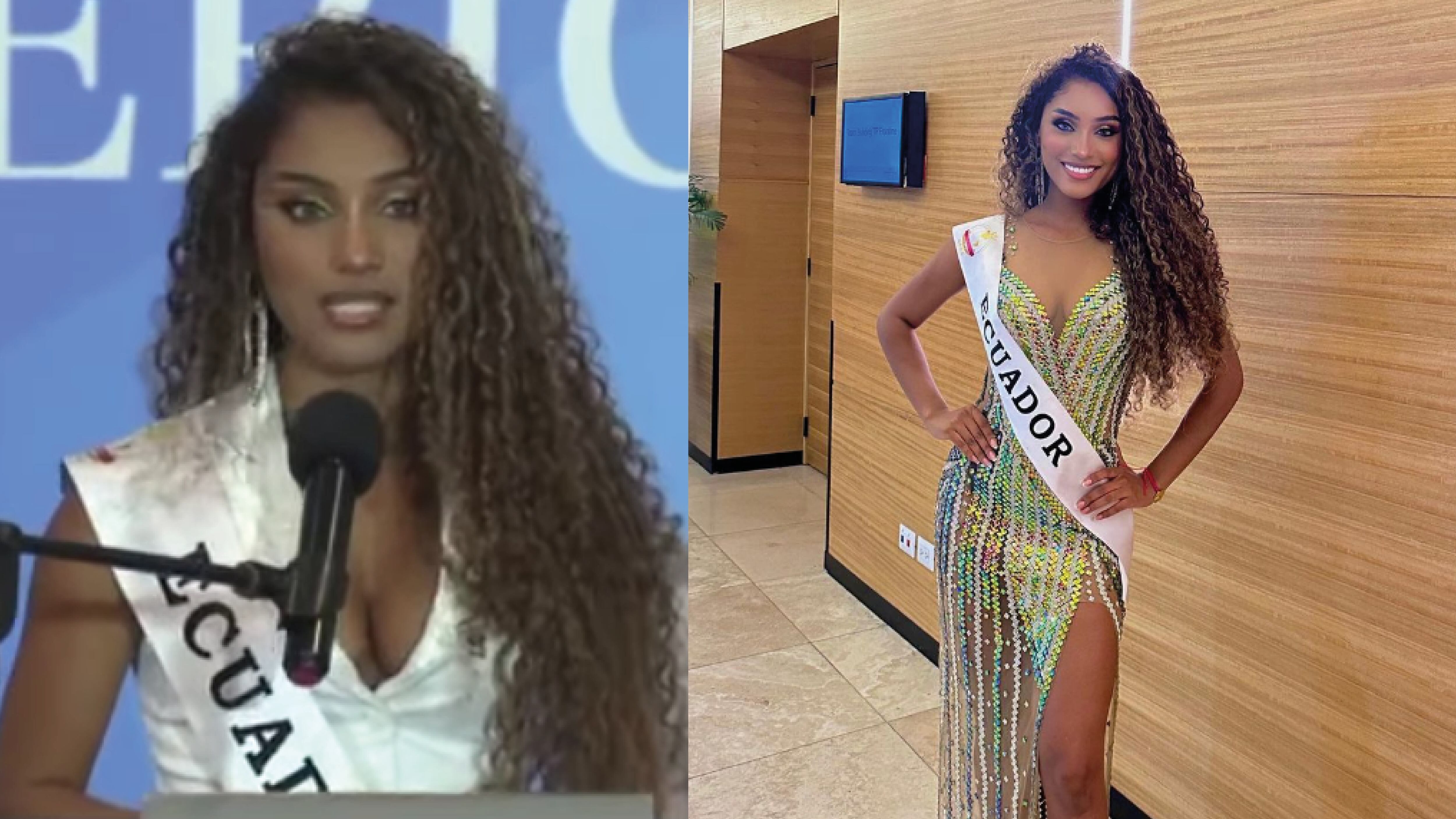 ¡Potente mensaje! Sulay Mora, Miss Teen de las Américas, denuncia la violencia que vive Ecuador durante certamen en El Salvador