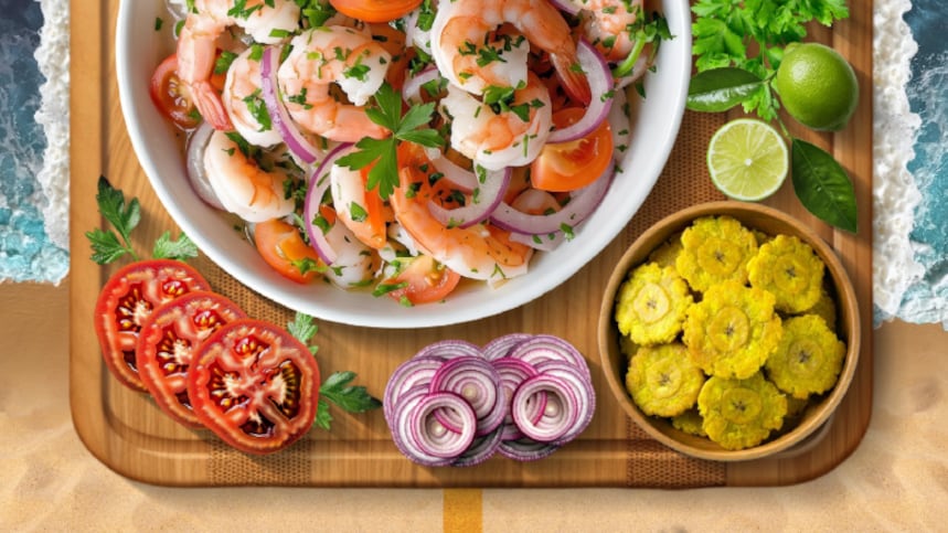 Imagen promocional del Festival Manabí Gastronomía Milenaria con platos típicos y artistas invitados.