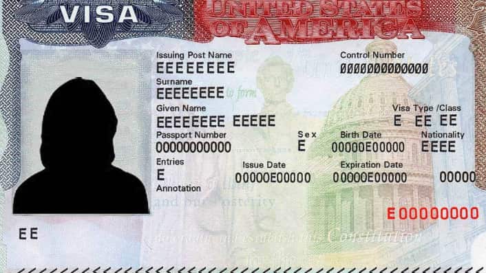 Visa para Estados Unidos.