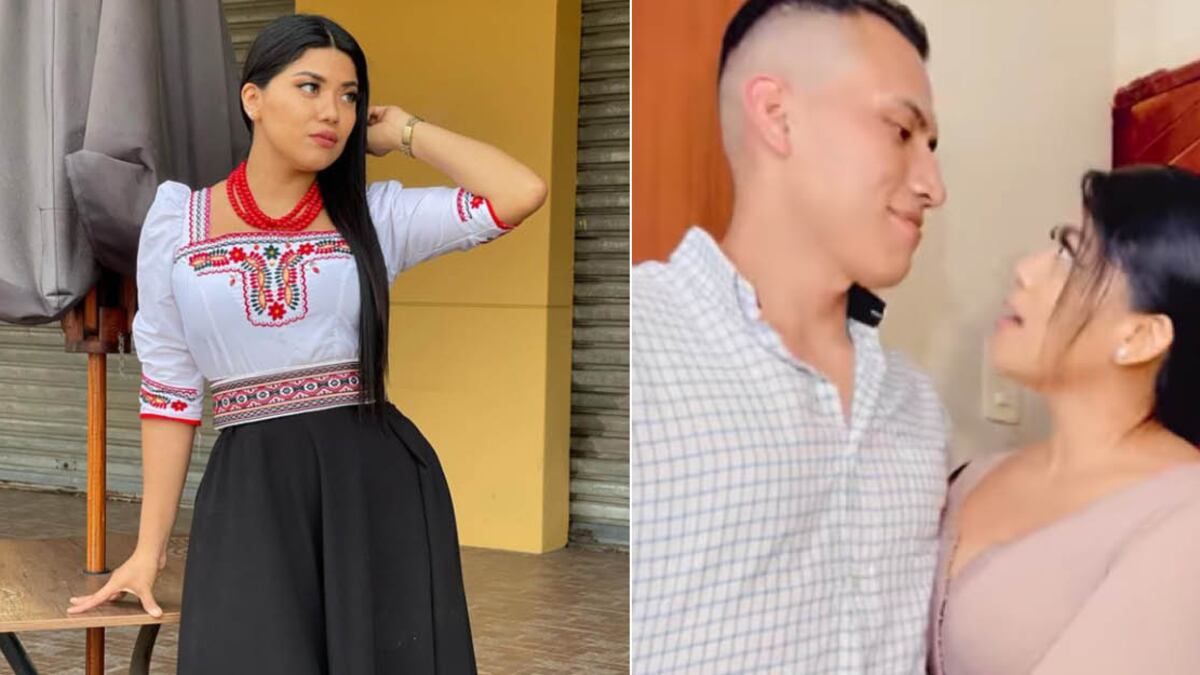Meliza Yumisaca no terminó con su novio