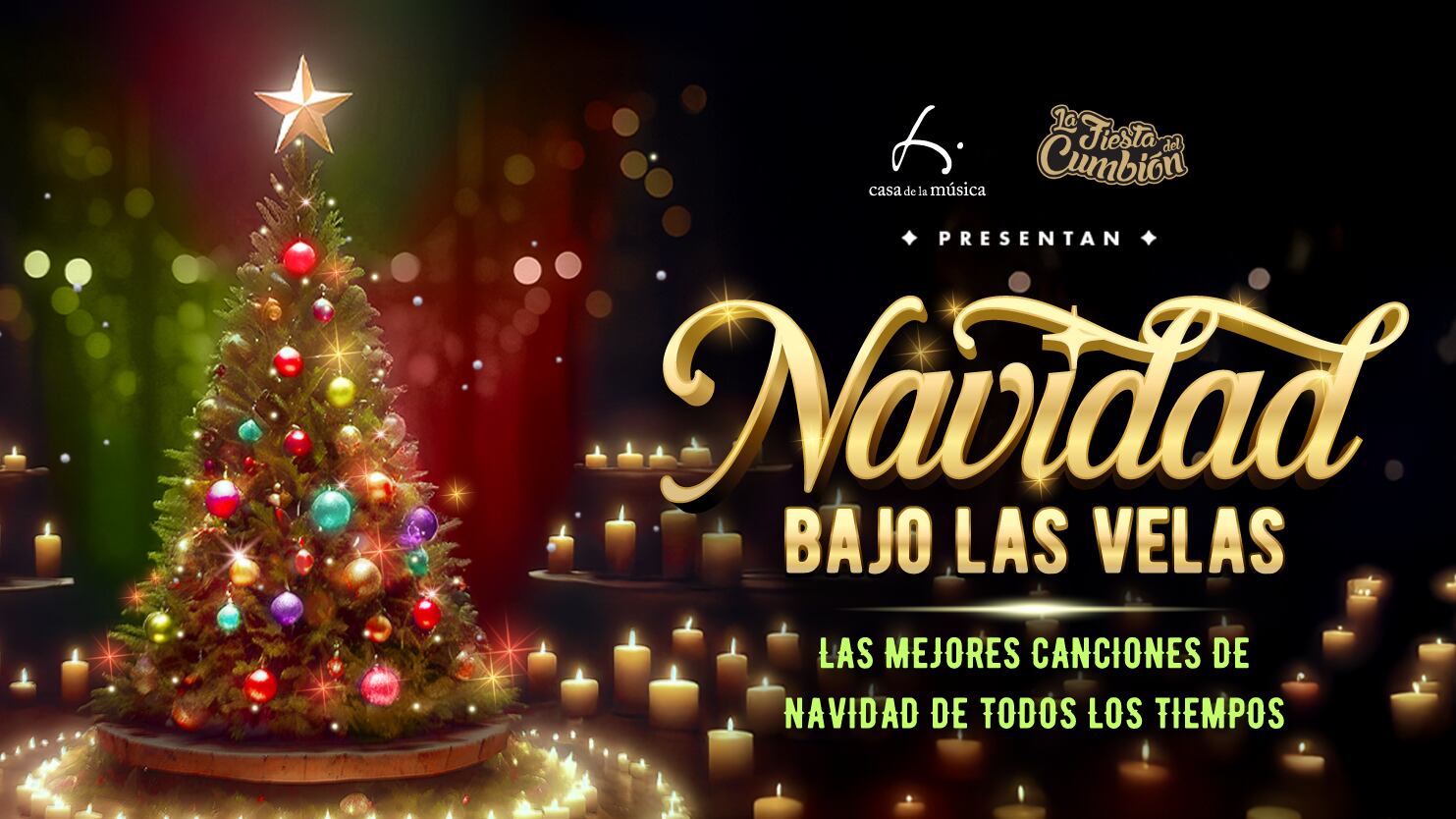 Casa de la Música presenta “Navidad bajo las Velas”