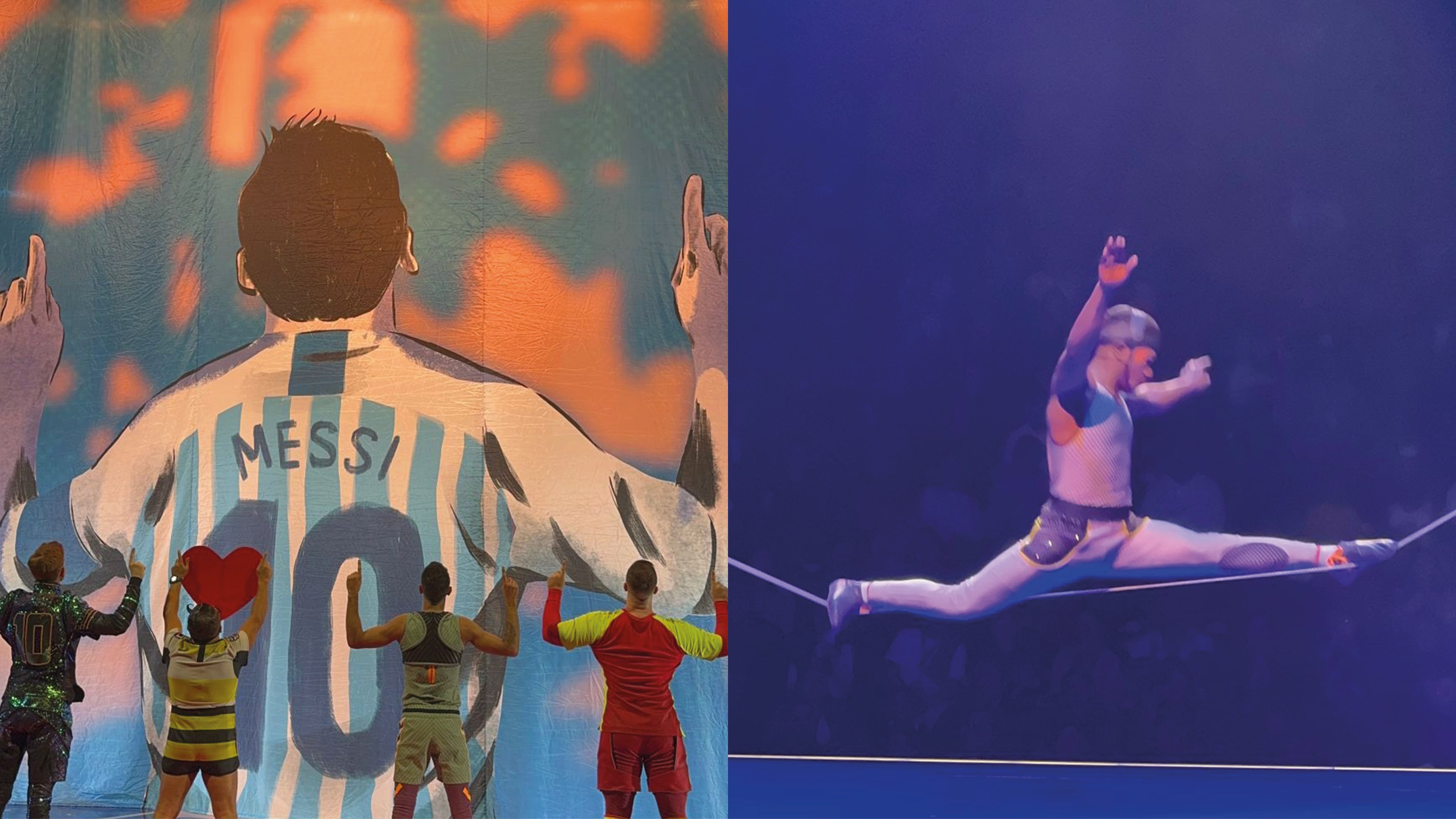Messi10 by Cirque du Soleil