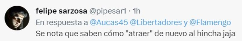 Comentario Hincha de Aucas