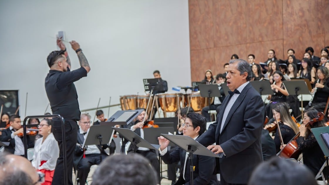 UTE reunió a más de 130 artistas para interpretar la Novena Sinfonía de Beethoven
