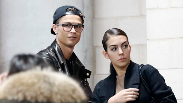 Georgina Rodríguez y Cristiano Ronaldo.
