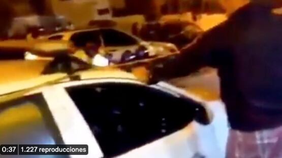 Tres delincuentes fueron detenidos después de un accidente de tránsito.