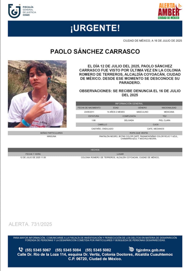 Paolo Sánchez, el joven que murió en el Iztaccíhuatl tras grabar un desgarrador video