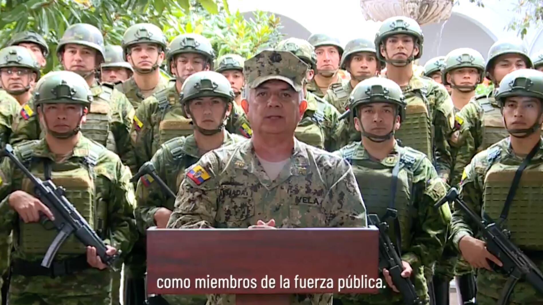 Jefe del Comando Conjunto de las Fuerzas Armadas, Jaime Vela