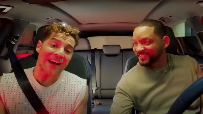 David Bisbal y Will Smith compartieron en “The Car test”