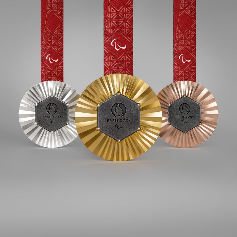 Medallas paraolímpicas para París 2024