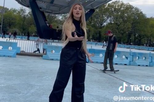 No pudo evitar caer en la tecnocumbia: el viral video de Jasu Montero y el incidente de un skater