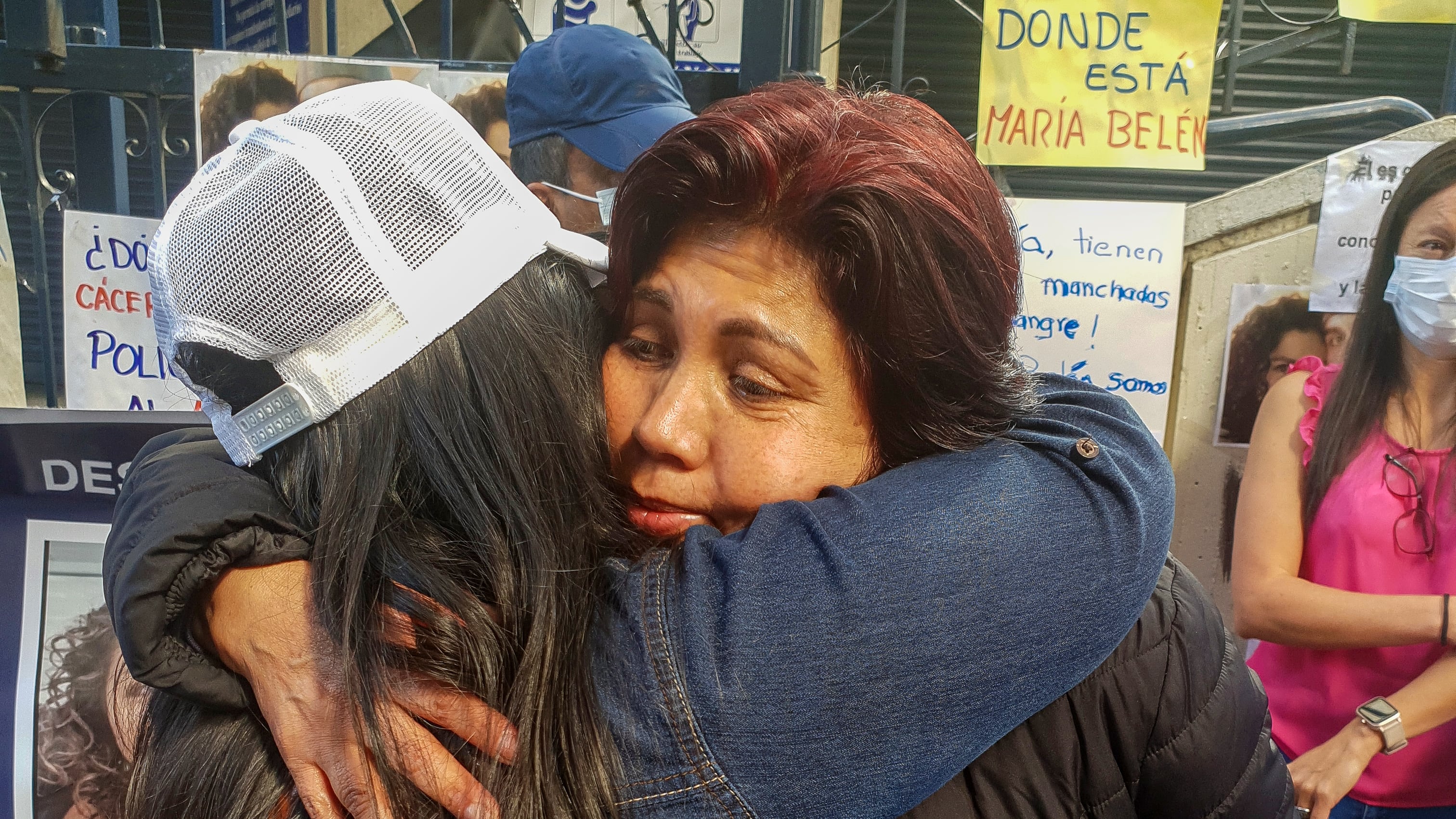 Madre de María Belén Bernal