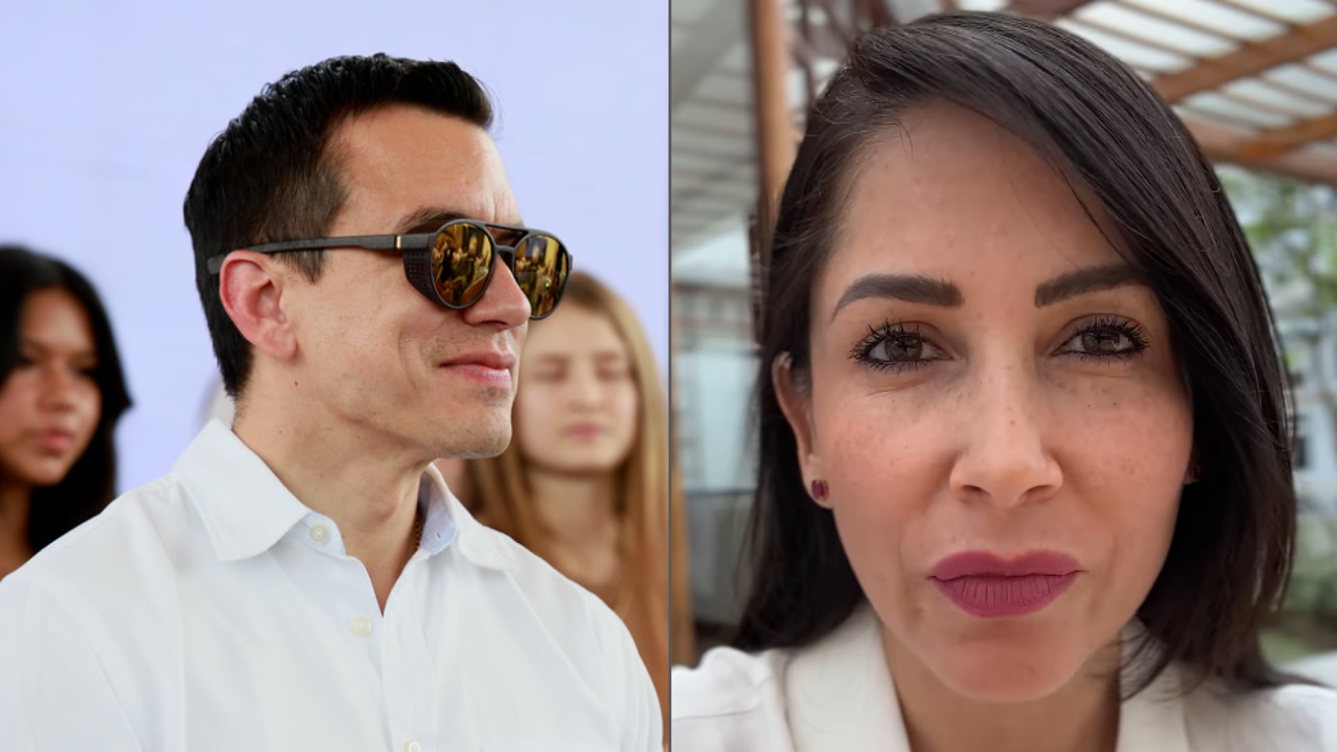 Daniel Noboa supera a Luisa González por dos puntos, según encuesta de Comunicaliza