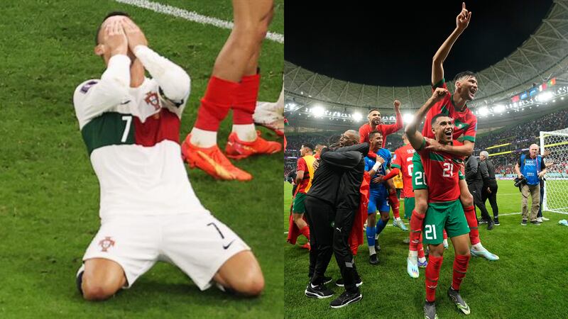 Marruecos dejó fuera a Portugal del Mundial Qatar 2022
