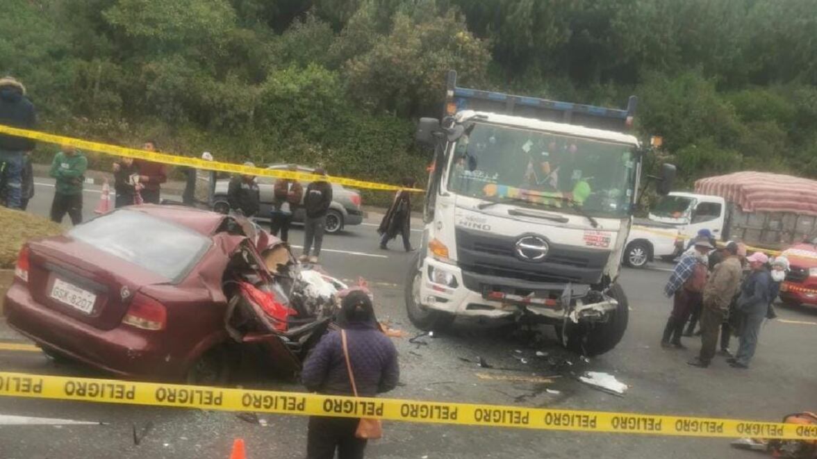 Una persona falleció en siniestro de tránsito en Pastocalle, Latacunga