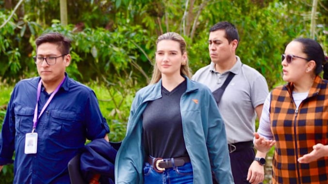 Ministra de Ambiente, Sade Fritschi.